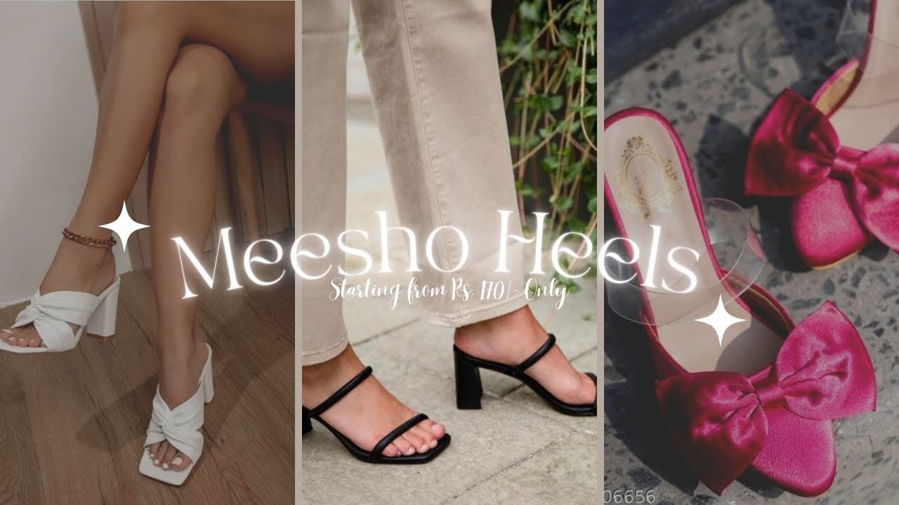 *Meesho Heels Haul* | Starting from Rs. 171/- Only | Trendy Footwear/Heels | Review @Meesho