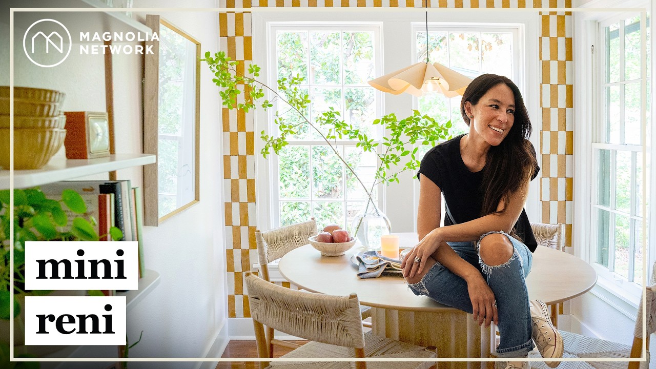 Joanna Gaines Transforms Home Into Stunning Indoor Livable Garden | Mini Reni | Magnolia Network