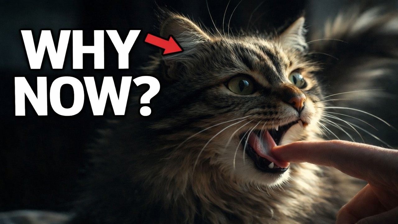 This Is Why Your Cat Bites When You Pet Them