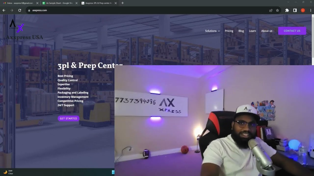 Amazon FBA Prep Center Setup & Process In English Step By Step For beginners | Ax Xpress