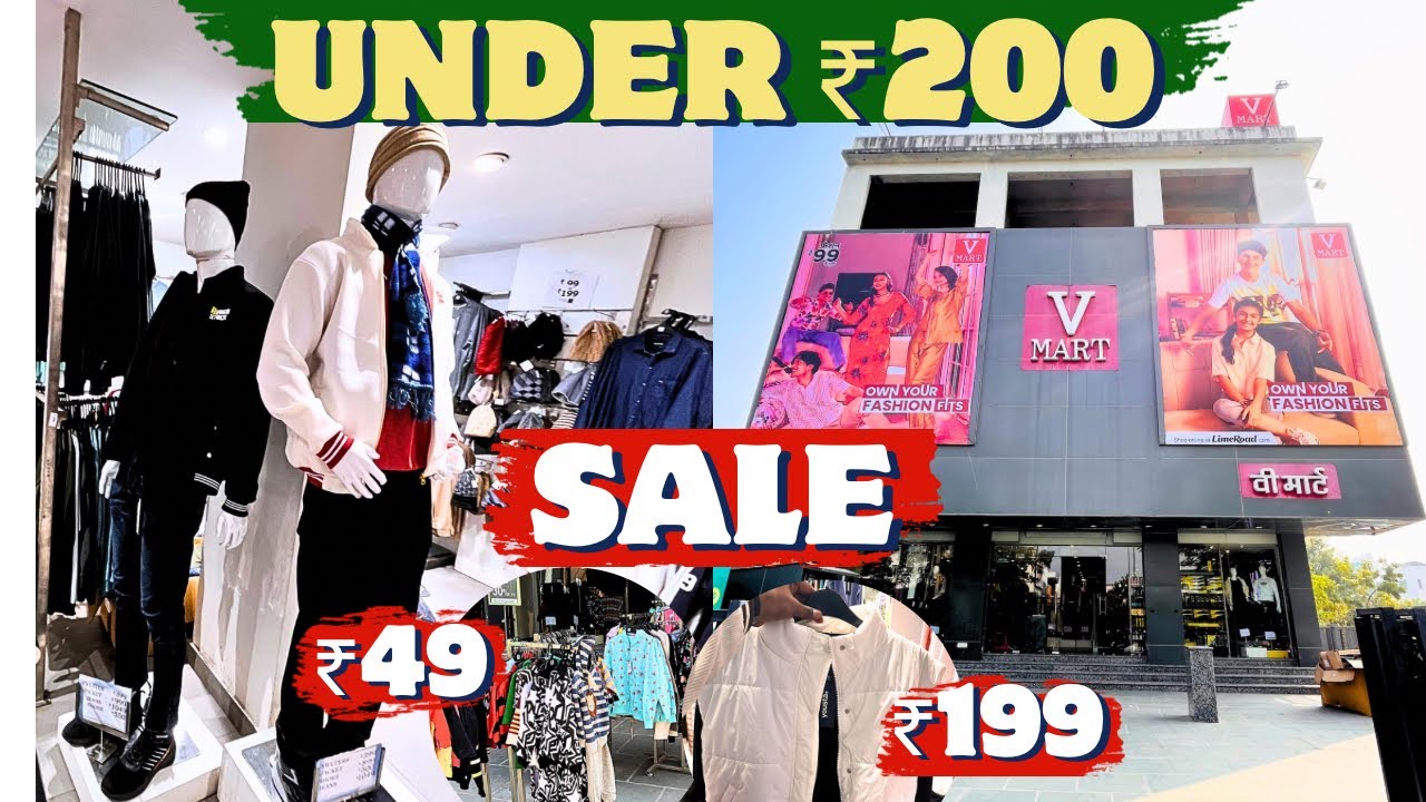 V-Mart Latest Collection Under ₹200 😱 | Cheapest Budget Shopping | Full Review 2025