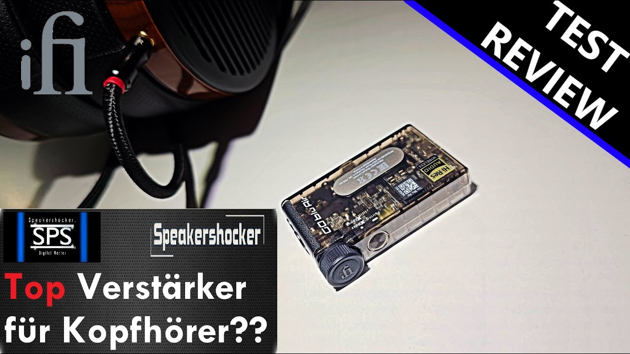 iFi GO blu Air mobiler Kopfhörer Verstärker DAC Test. Bluetooth Empfäger für Musik Anlage.