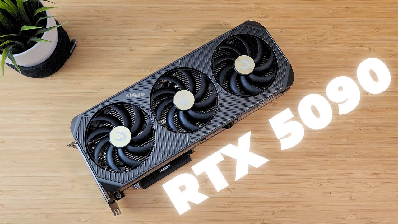 Zotac RTX 5090 Solid 32GB Unboxing