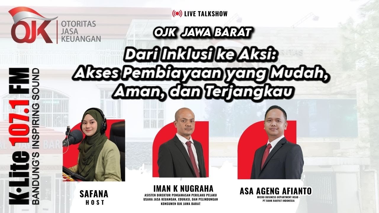 Talkshow OJK Jawa Barat 