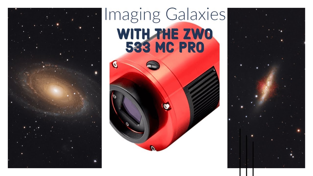 Imaging Galaxies with the ZWO 533 MC Pro