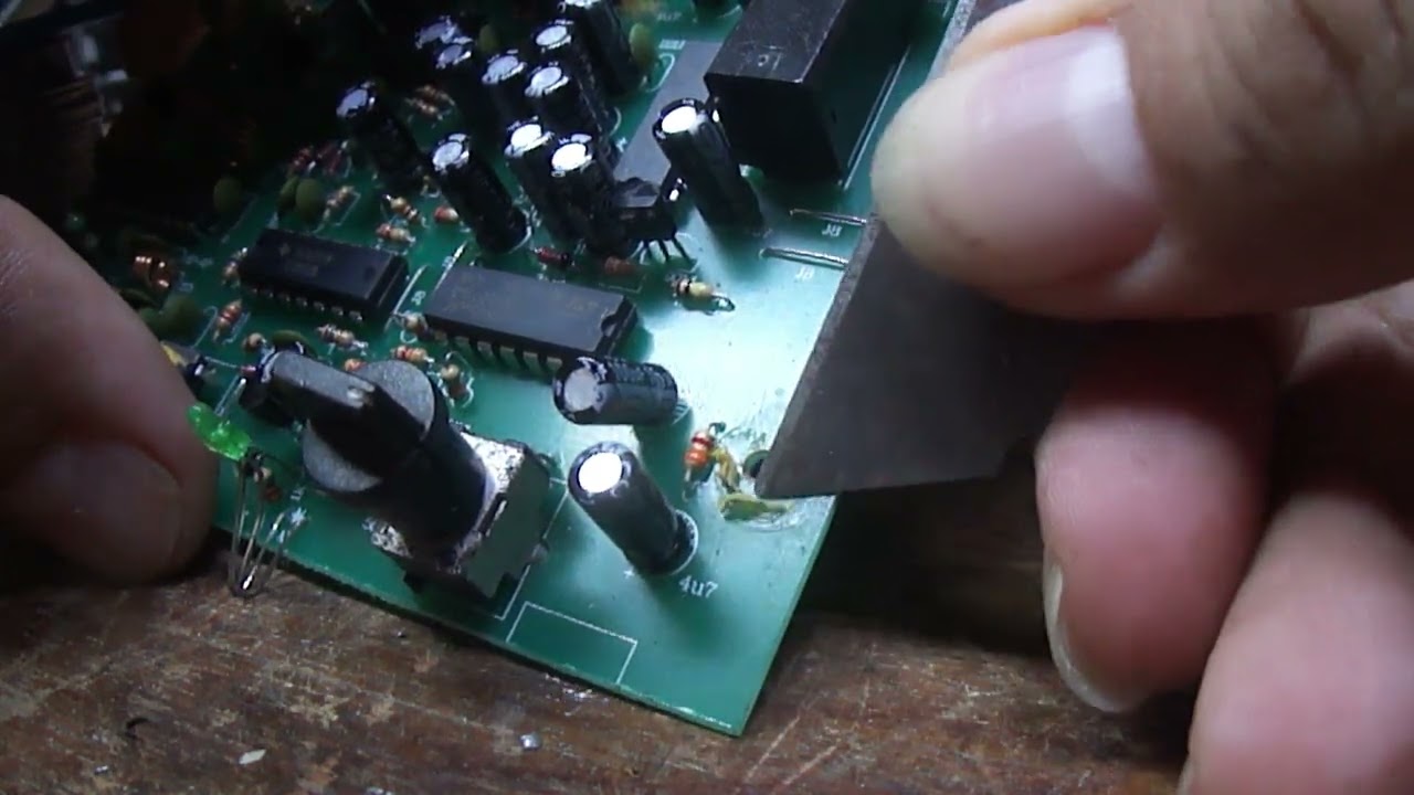 Defeito e conserto Microfone Sem Fio CSR 104H