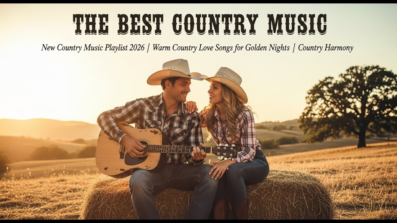 New Country Music Playlist 2026 | Warm Country Love Songs for Golden Nights | Country Harmony