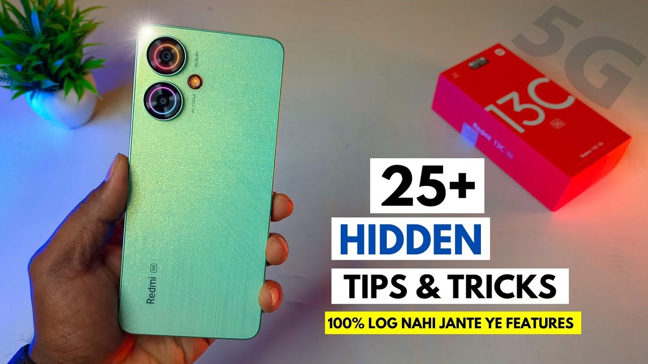 Redmi 13C 5g Tips & Tricks | Redmi 13C 5g Hidden Features 50+Tips & Tricks | Hidden Settings 🔥
