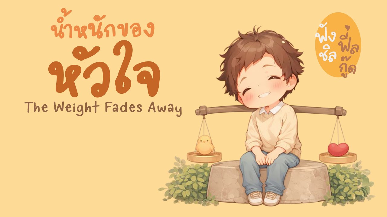น้ำหนักของหัวใจ The Weight Fades Away ☀️ | เพลงฟีลกู๊ด เบาใจ ฟังสบายตอนเช้า | Chill Sound Feel Good