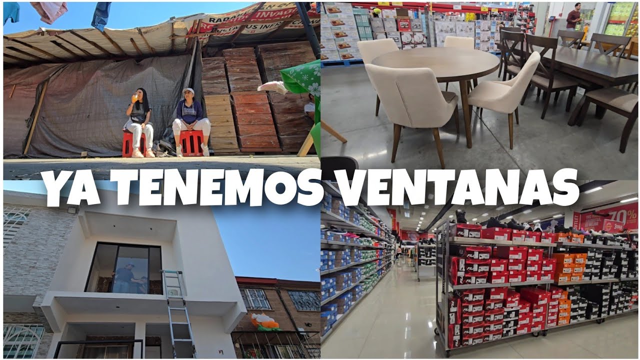 ME FUI A VENDER AL TIANGUIS ✨️ DÍA DE COMPRAS 🛍 POR FIN TENEMOS VENTANAS ✅️