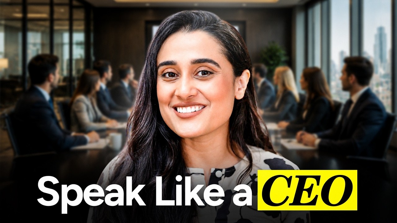 How to Speak Like a CEO in Your Office (Professional English Made Simple)