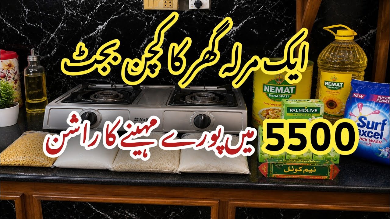 How to Manage Monthly Groceries on Low Income | Pakistani Family Budget Tips