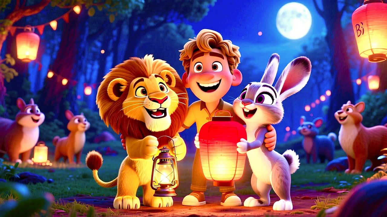 3 Stories of Enchanted Forest Animals and the Ramadan Lantern،#storytime #cartoon 