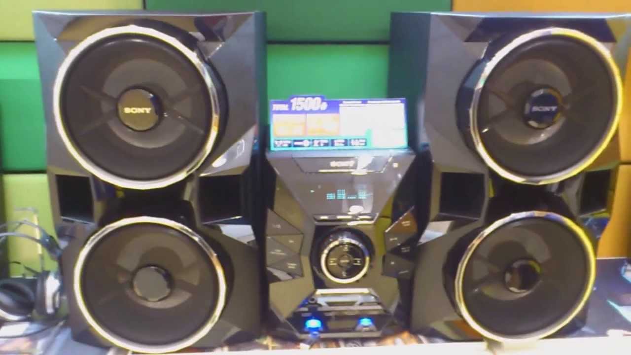 Unboxing (desembalando) MHC-GPX77