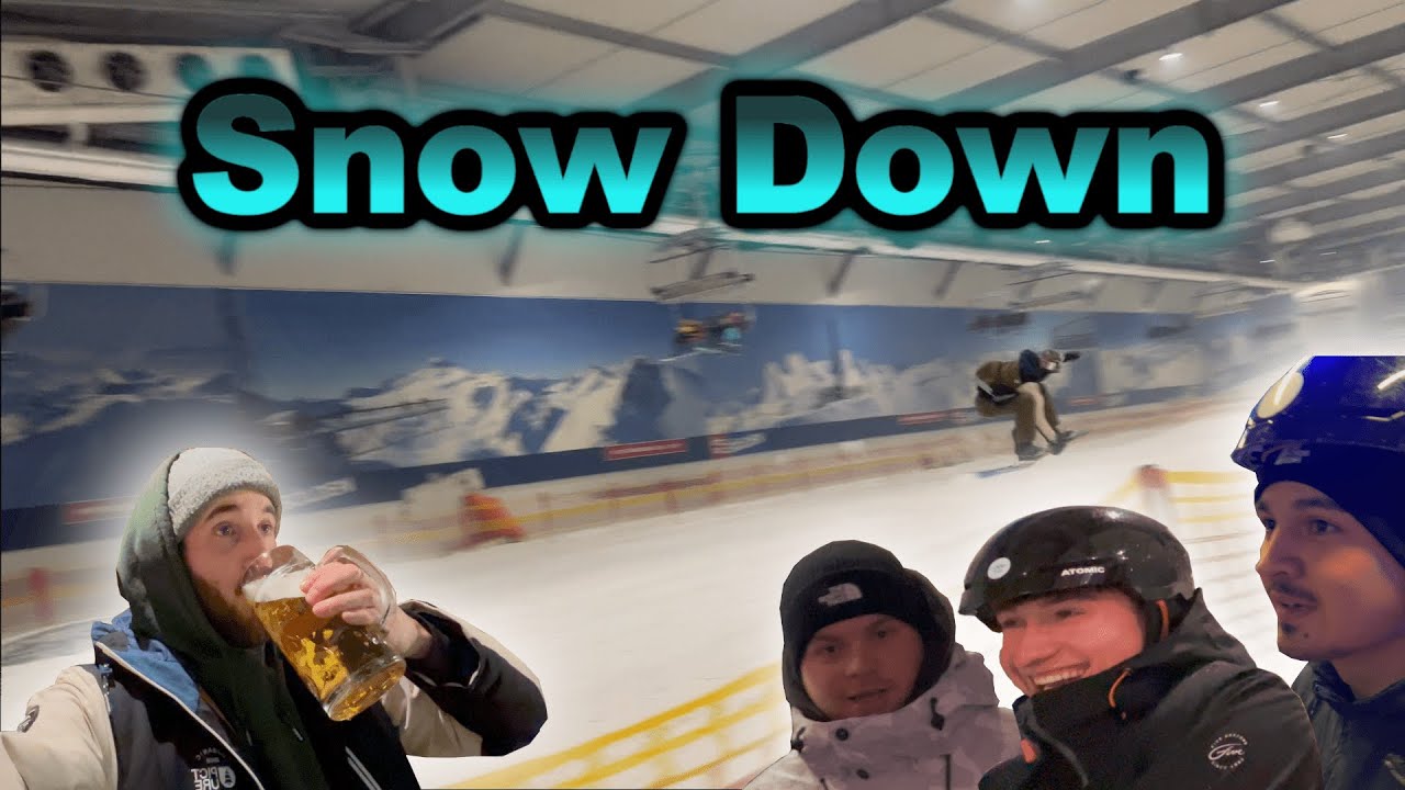 Day Vlog #1 Wir machen die SKIHALLE unsicher! //Snowdome Bispingen