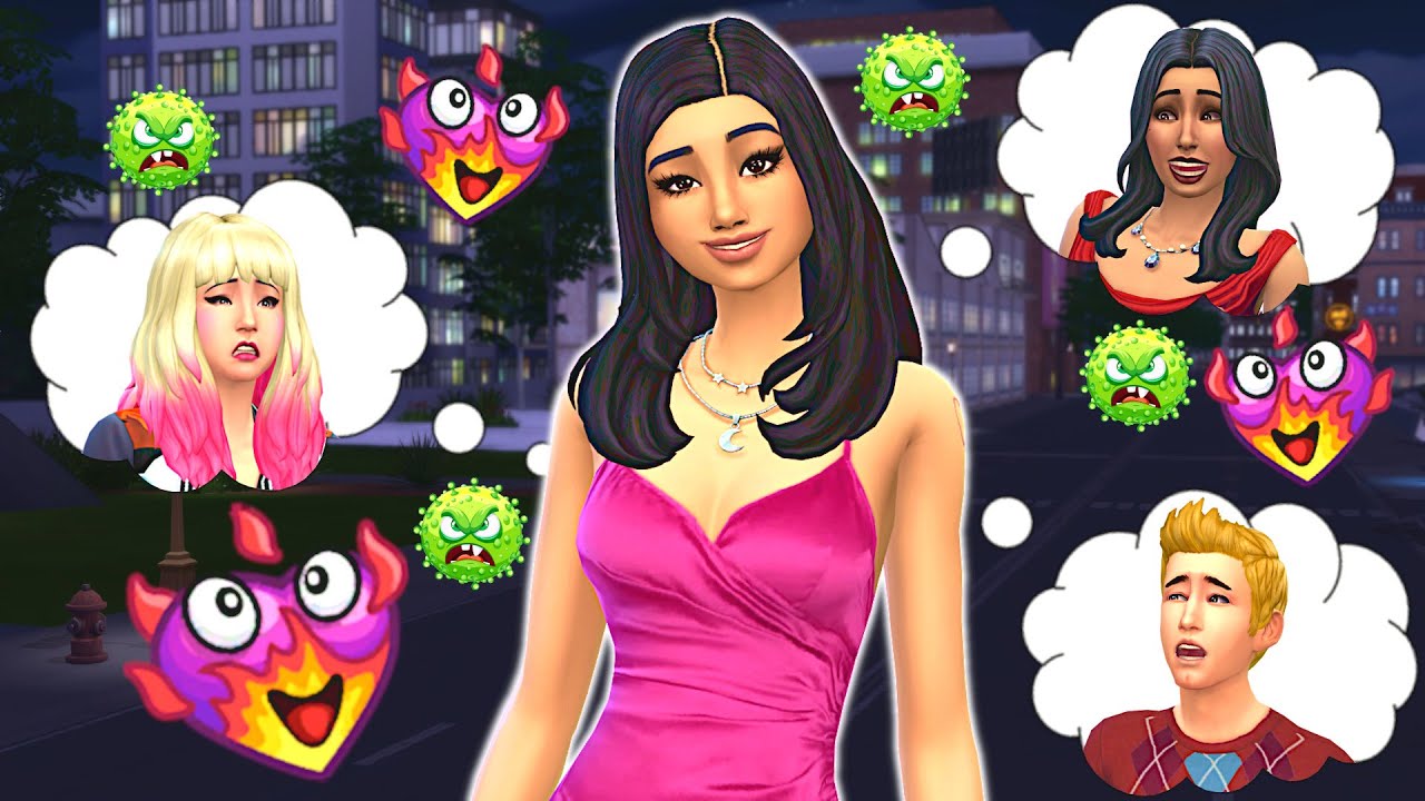 How fast can woohoo diseases spread in The Sims 4? // Sims 4 woohoo experiment