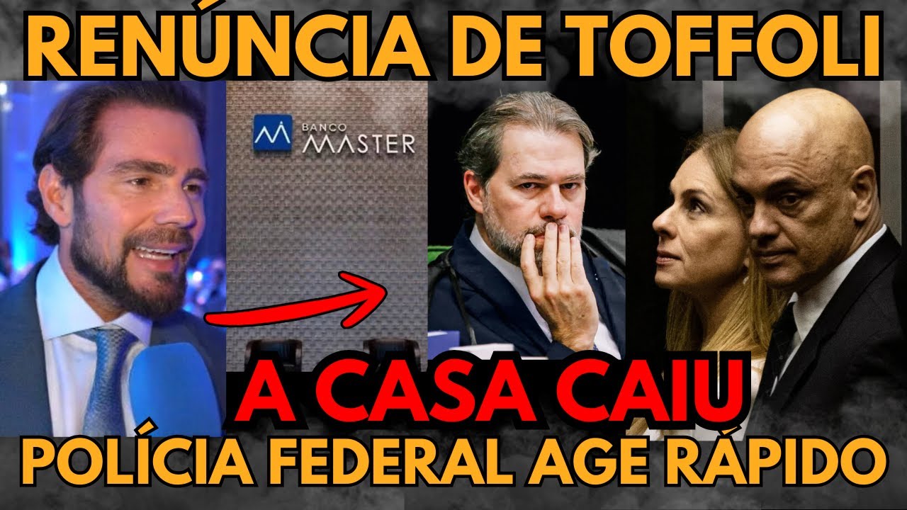BOMBA AGORA! RENÚNCIA DE TOFFOLI! DELAÇÃO DE VORCARO À PF GEROU PÂNICO TOTAL EM BRASILIA! JÁ ERA