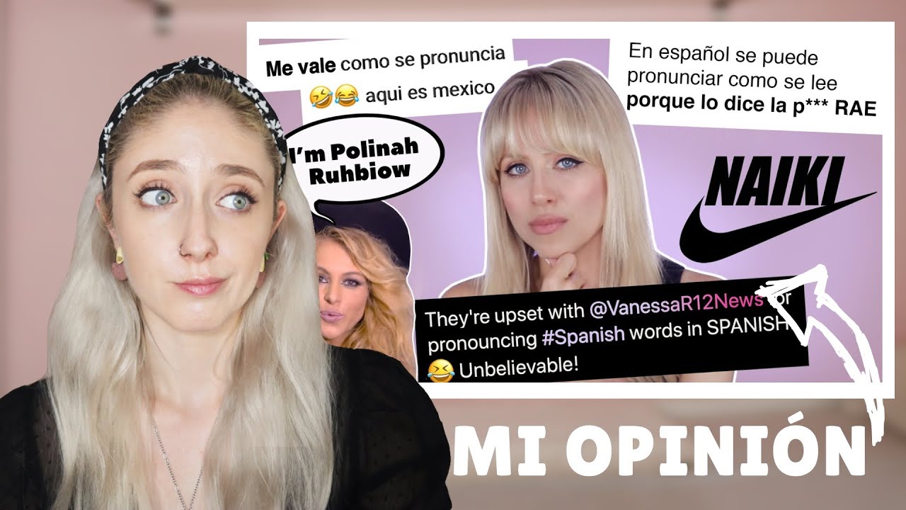 LO QUE PIENSO del vídeo de SUPERHOLLY 🤔 ¿Cómo pronunciar palabras extranjeras?