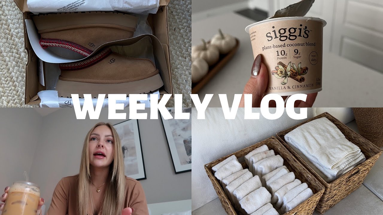 FALL WEEK IN MY LIFE: new recipes, working out, online shopping & being content alone