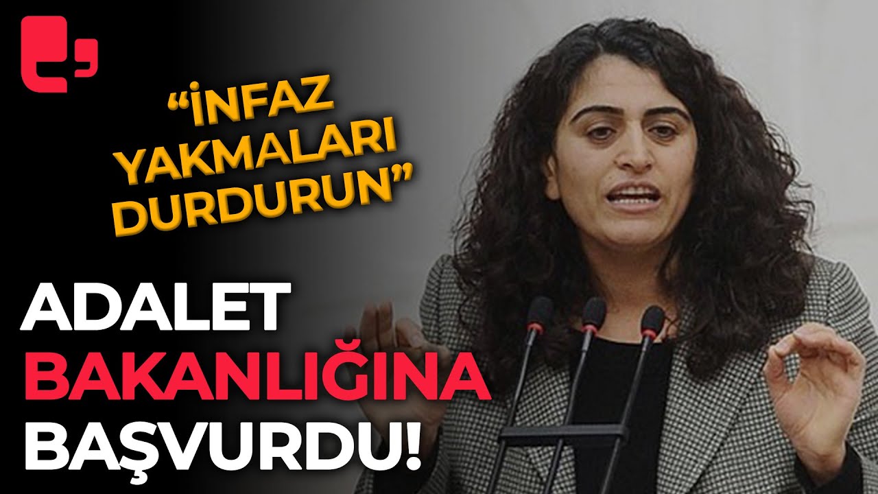 Sebahat Tuncel, Adalalet Bakanlığına başvurdu 