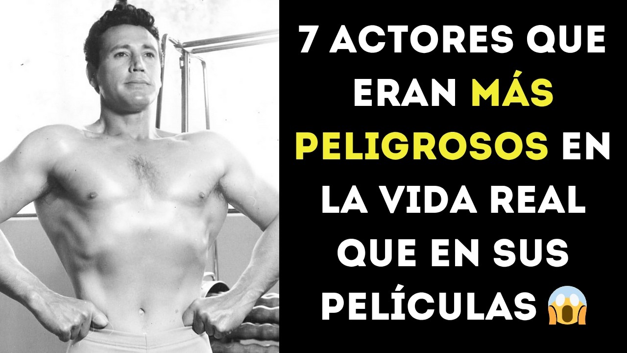 💥 7 Actores Más PELIGROSOS del Cine de Oro Mexicano