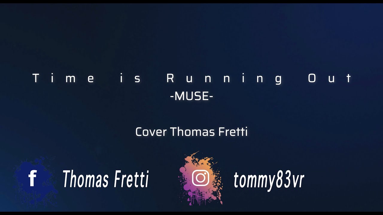 Time is running out ( MUSE ) Vocal COVER