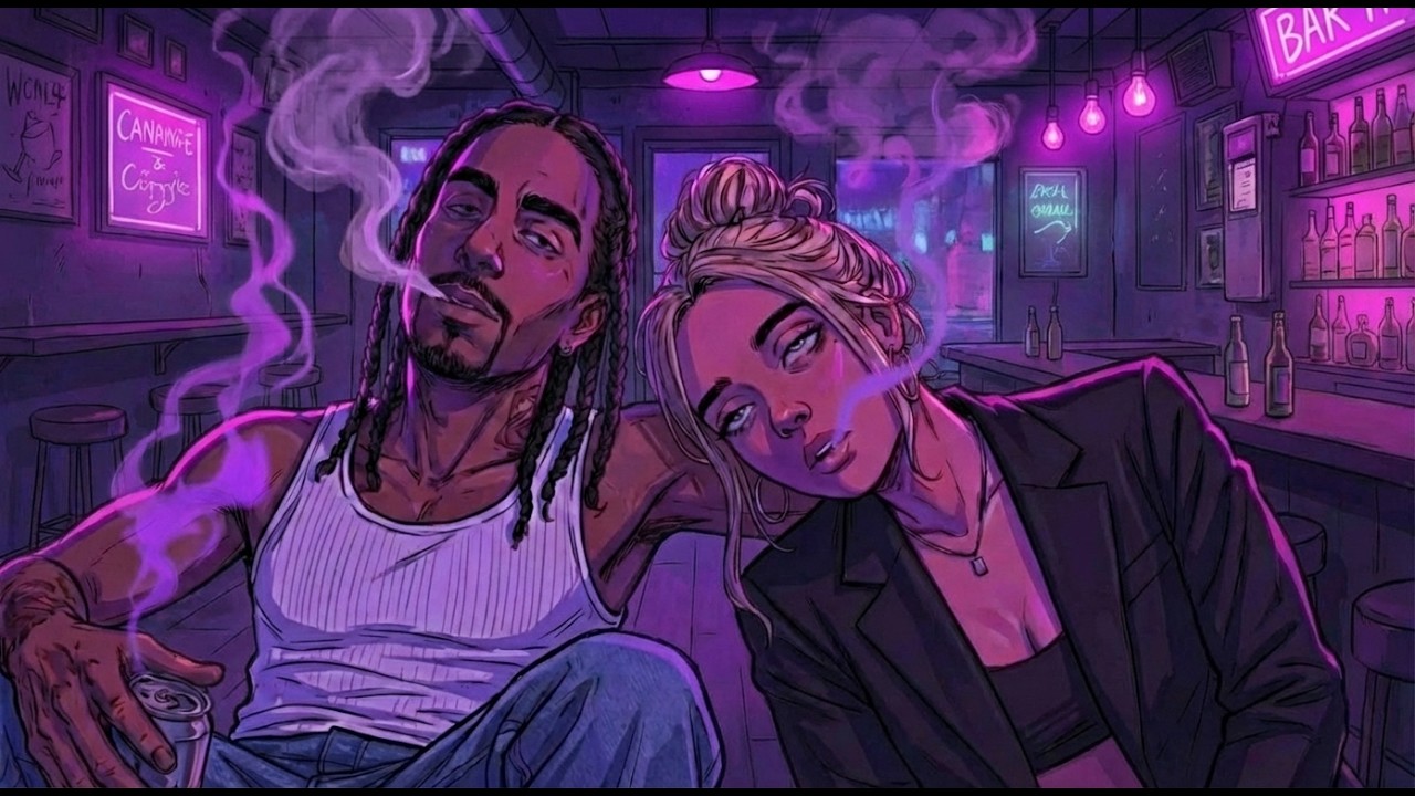 “Neon Smoke Dreams” — 420 Night Chill Rap  Urban Night Mix • 420 Night Tunes