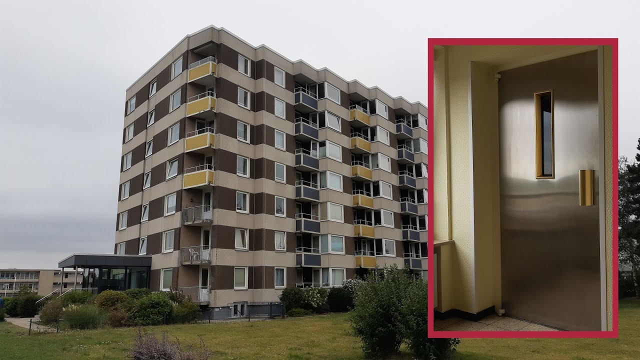 2x 1968 Stahl-Zaiser elevators at Hanseat I apartments in Gr&ouml;mitz, Germany