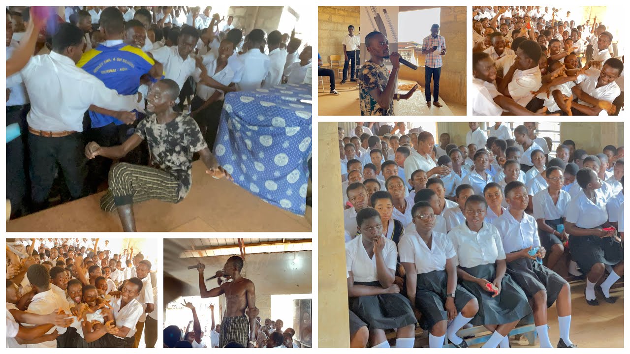 Kwadwo Nkansah and Dps got to Wesley Snr High School and what  happened there was Marvelous