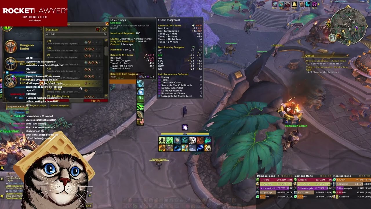 Group Finder things