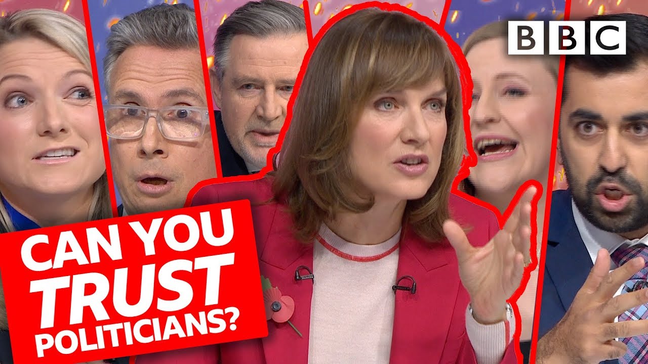 Can we still trust our politicians? | Question Time - BBC