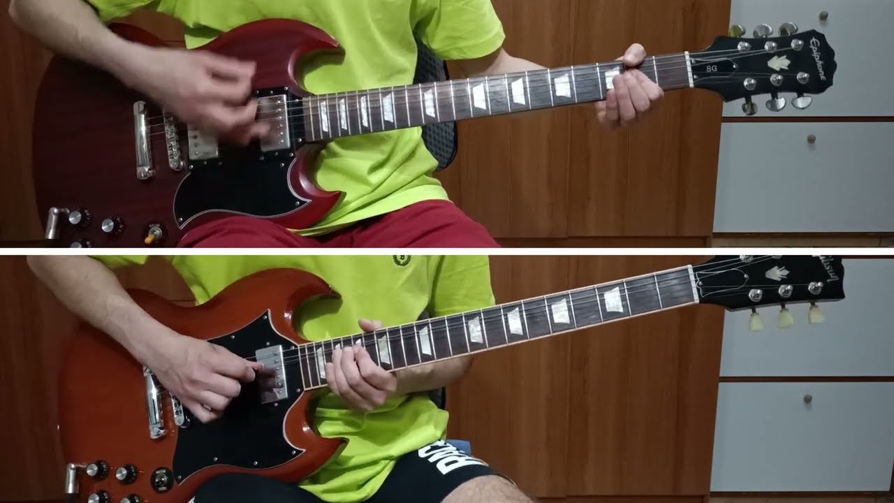 AC/DC Hell Ain't A Bad Place To Be Guitar Cover