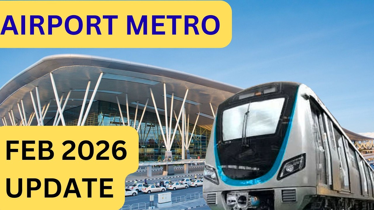 Namma Metro Blue Line Update | Feb 2026 | Hebbal To Benniganahalli