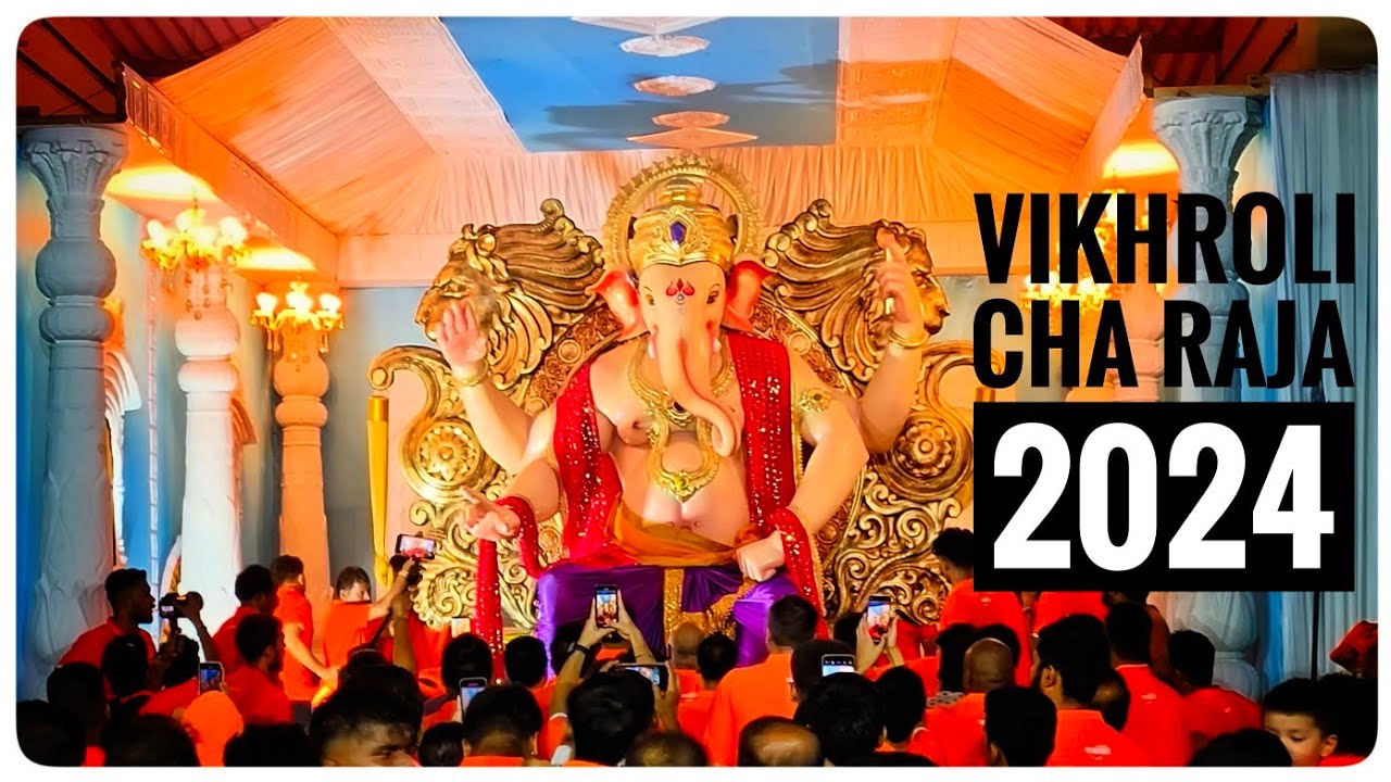 Vikhroli cha Raja Aagman Sohala 2024 | Vikhroli che Ganpati | Rajawale | Yash Chavan Vlogs