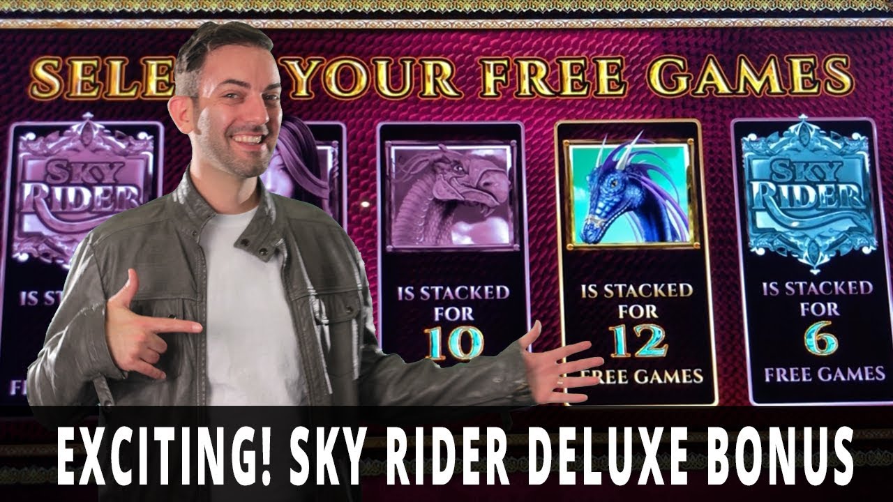 😲 HIGH LIMIT BONUS at $15/SPIN 🎰 Nice Win on Sky Rider in The Vault 🐉
