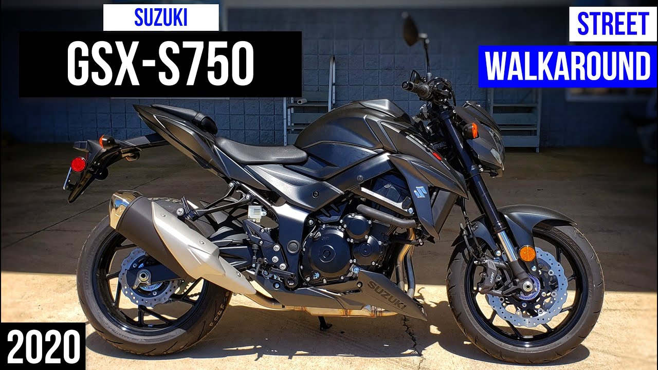 2020 Suzuki GSX-S750 Naked Sport Bike / Motorcycle Walkaround | GSX S 750