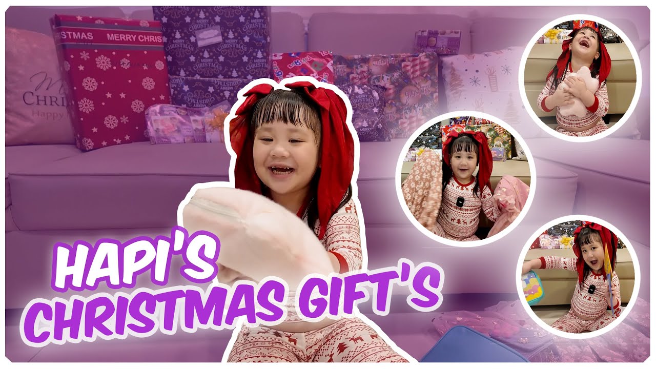 UNBOXING OUR CHRISTMAS GIFTS | TEAM HAPI