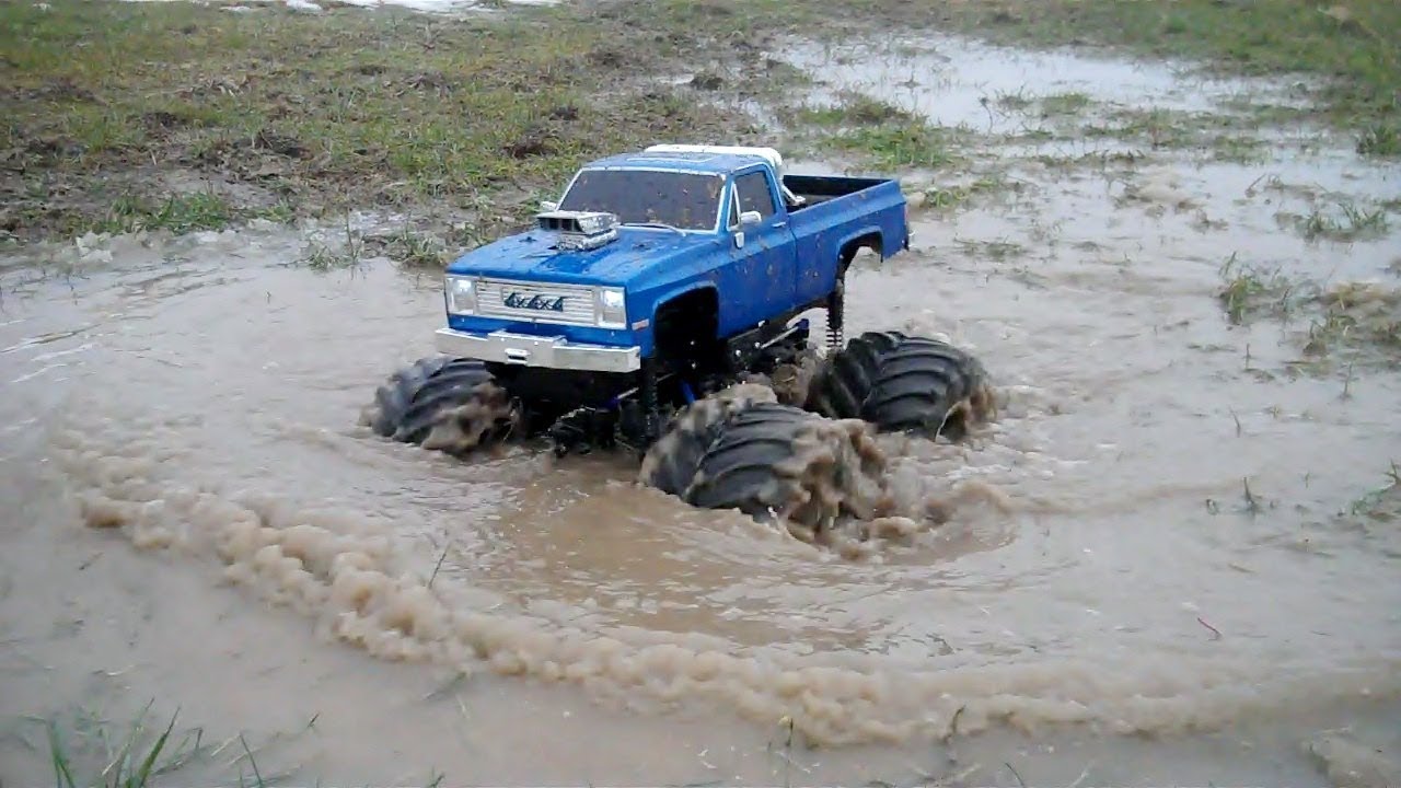 Tamiya Clod Buster: Winter washout!