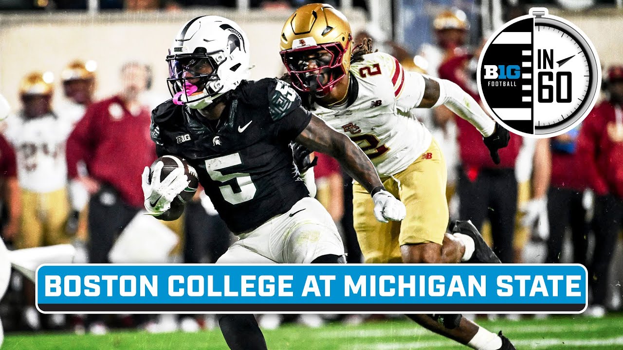 Boston College at Michigan State | Sept. 7, 2025 | B1G Football in 60