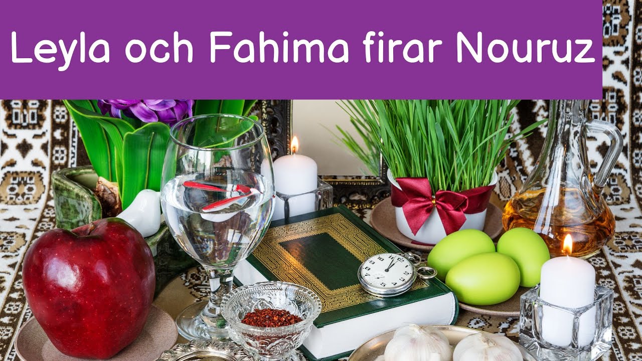 Läs - Leyla och Fahima firar Nouruz (lättläst bok, sfi)
