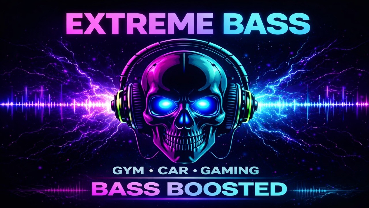 💀 SKULL BASS EDM 💀 Intense Bass Music for Gaming Sessions, Gym Workouts & Motivation