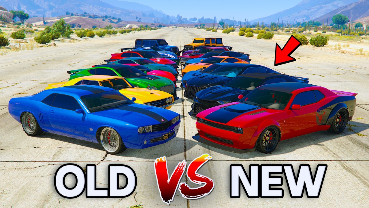 GTA 5 ONLINE - OLD VS NEW (WHICH IS FASTEST?)