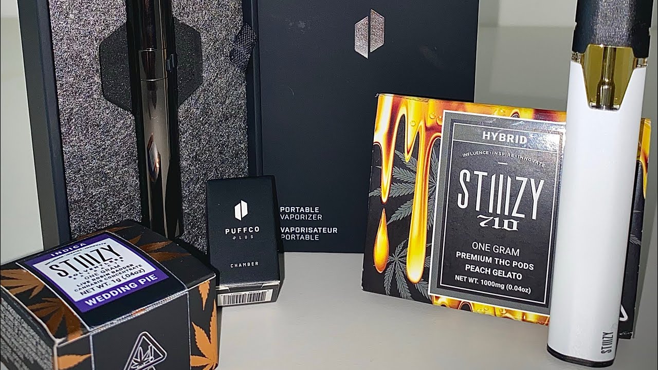 STIIIZY PEACH GELATO 710 EDITION + PUFFCO PLUS