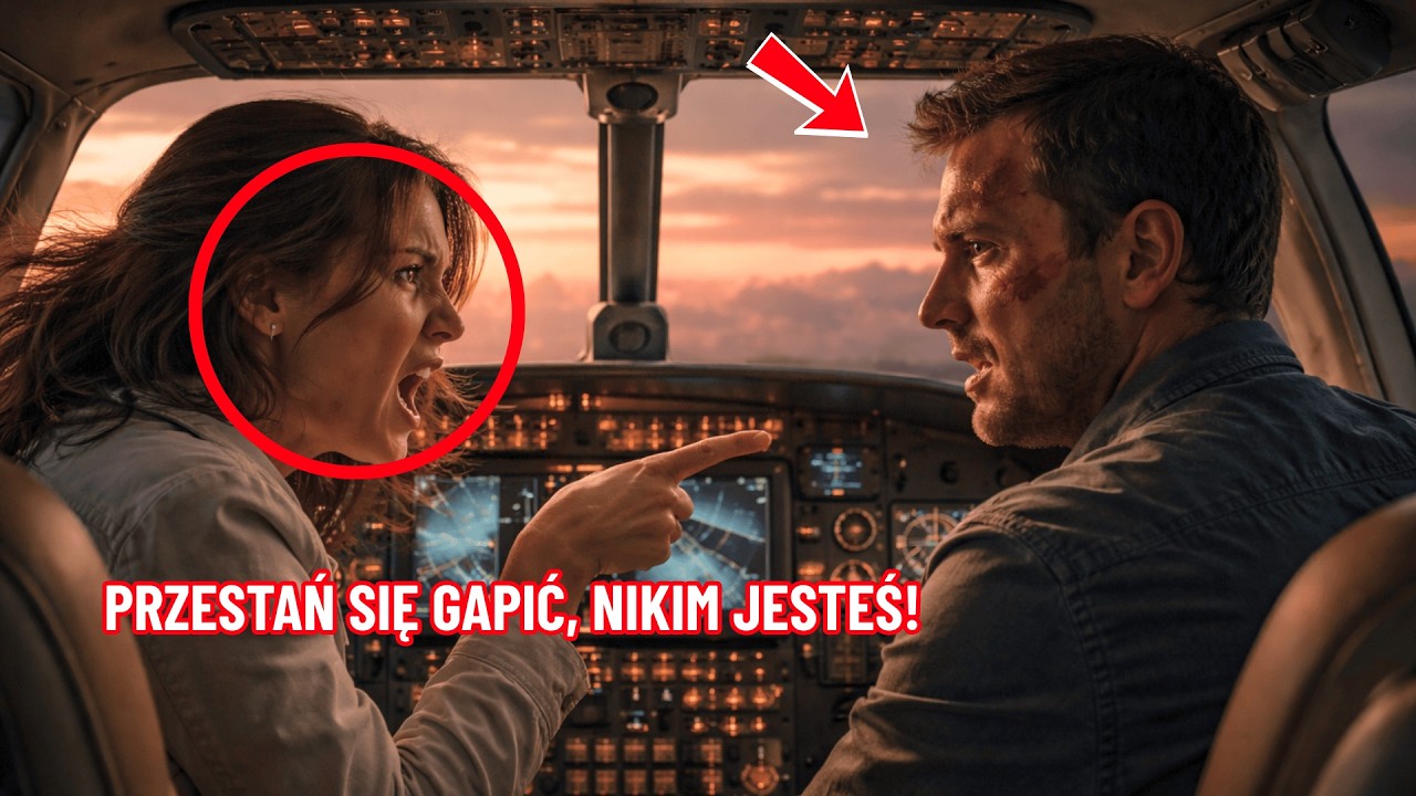 CEO szydziła w hangarze: »Jesteś nikim« — kilka minut później potrzebowała go w kokpicie