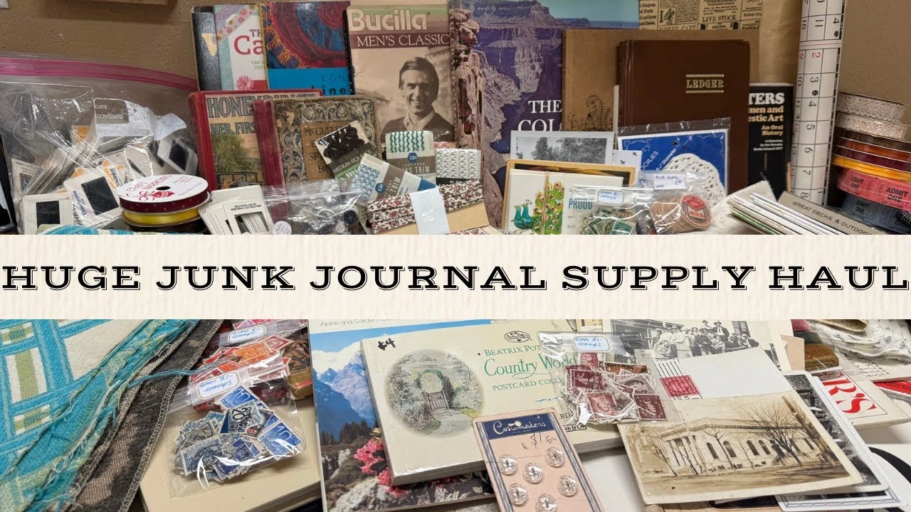 Junk Journal Haul | August 2025
