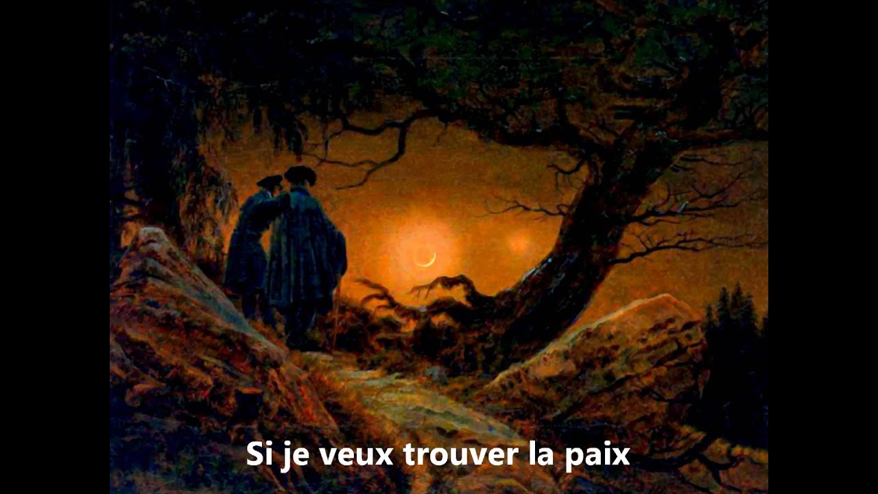 Tamtrum - My Fall -  Paroles\ Lyrics en Francais - Peintures de Caspar Friedrich