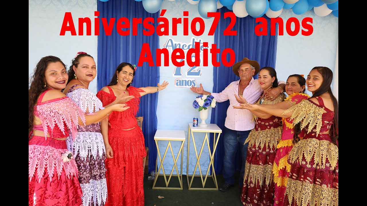 72 ANOS ANEDITO A