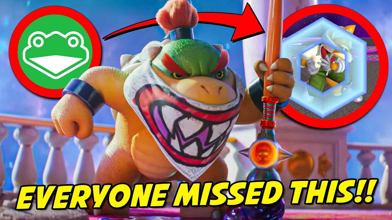 ВСЕ ПАСХАЛЬНЫЕ ЯЙЦА ИЗ SMASH BROS В ФИЛЬМЕ SUPER MARIO GALAXY