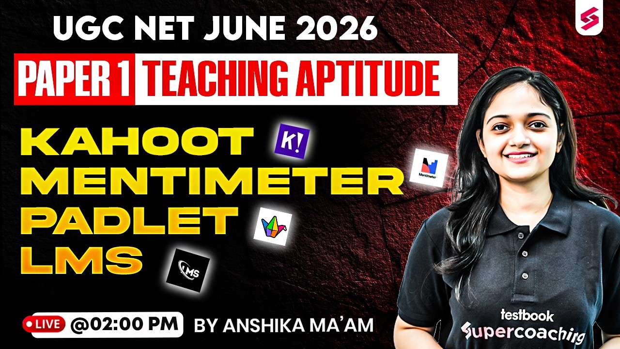 UGC NET PAPER 1 | Teaching Aptitude For UGC NET JUNE 2026 | Online Learning Tools UGC NET By Anshika