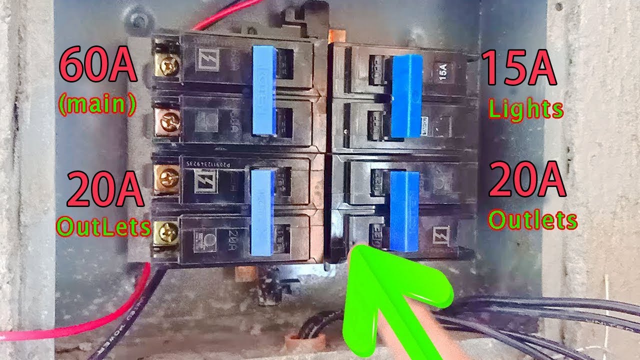 How to Install Circuit Breaker, Panel Board, Switches And Outlets